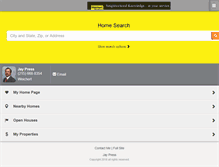 Tablet Screenshot of jaypresshomes.com